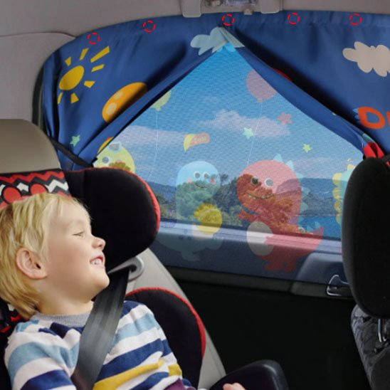 par soleil de voiture pour bebe  joyeux