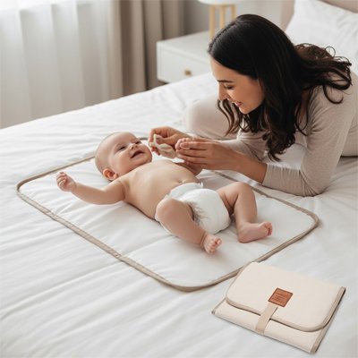 Tapis à langer nomade | Pratique & Élégant